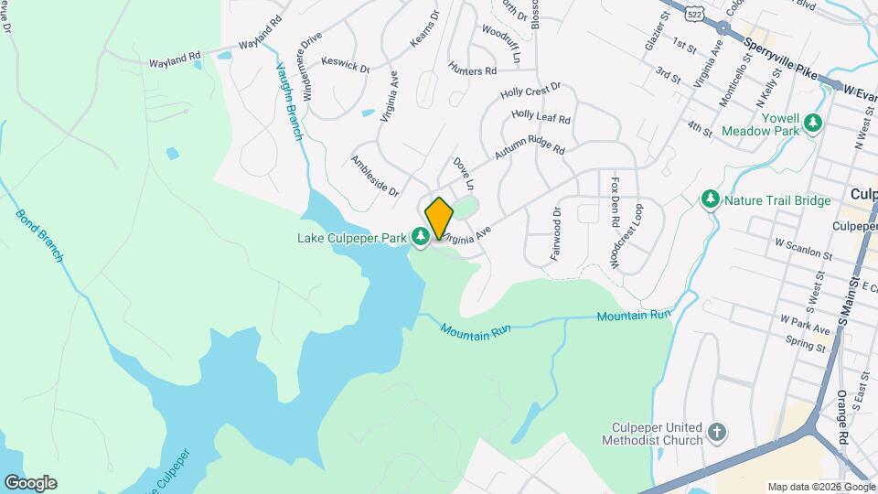 1057 Lake Pelham Dr Map and Location Details