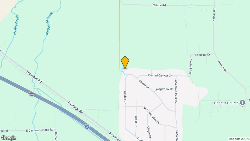 545 Coulee Dr Map and Location Details
