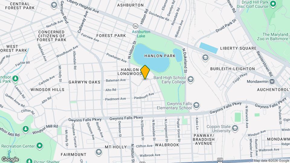 3203 Vickers Rd Mapa y Detalles de la Ubicación