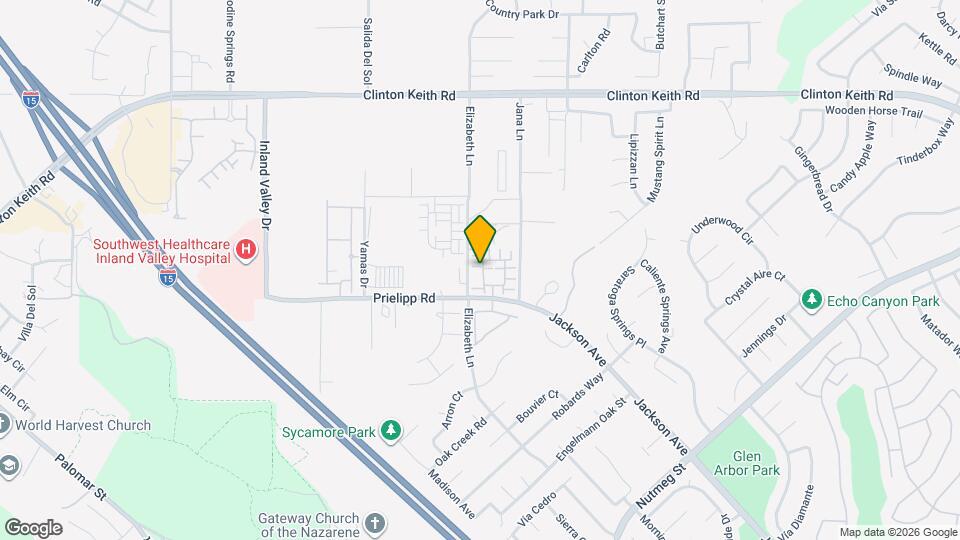 24703 Ahora Ct Map and Location Details