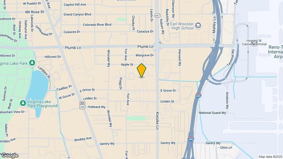 2229 Kietzke Ln Map and Location Details