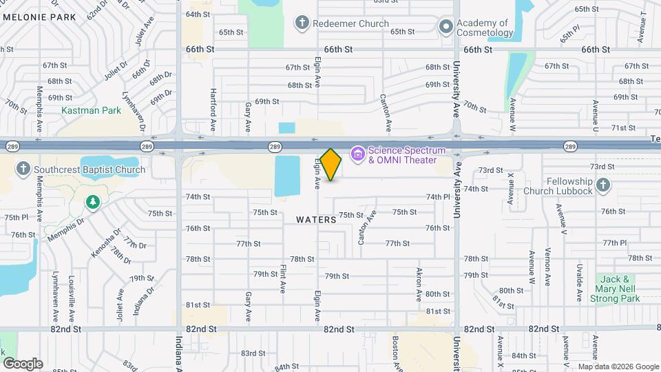 2819 74th St Map and Location Details