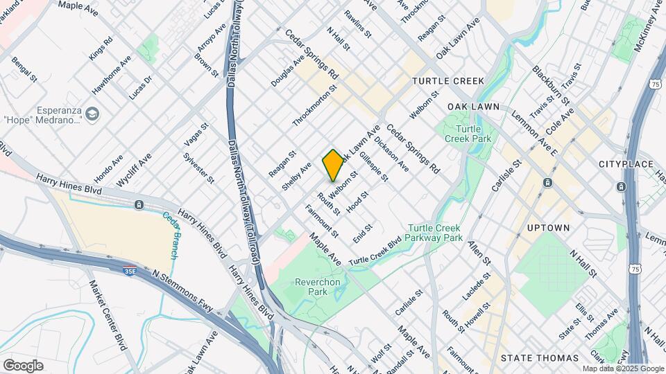 3703 Brown St Map and Location Details