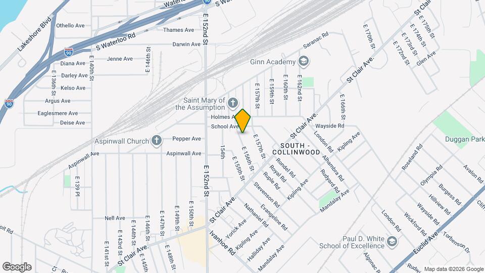 781 E 156th St Map and Location Details