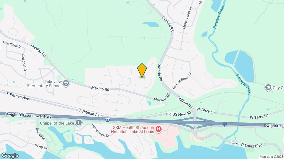 123 Brookview Way Dr Map and Location Details