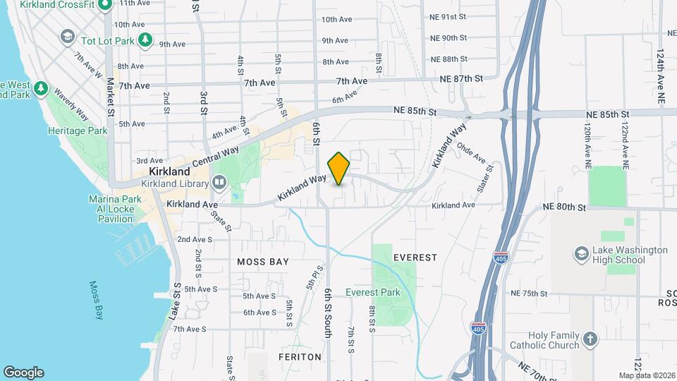 629 Kirkland Way Map and Location Details