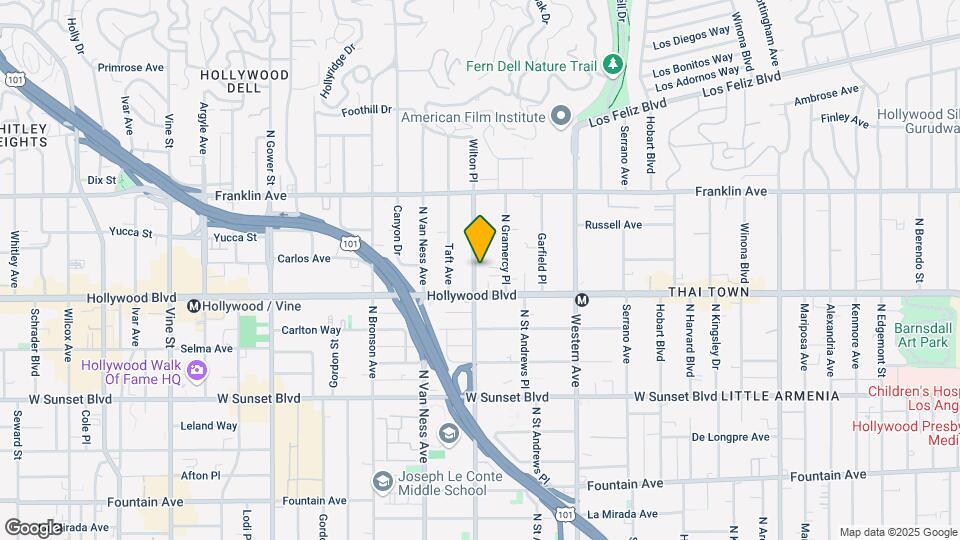 1730 Wilton Pl Map and Location Details