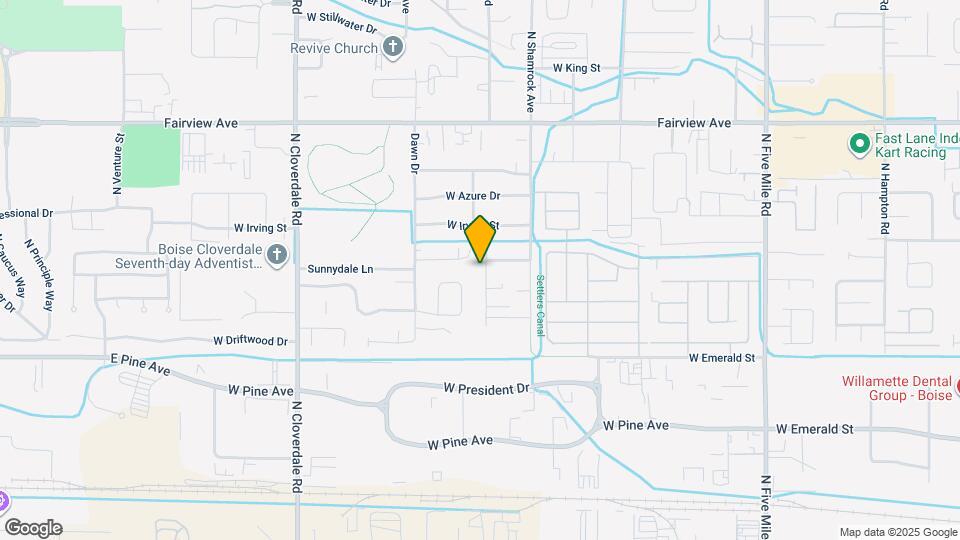 1091 N Nichole Ave Map and Location Details