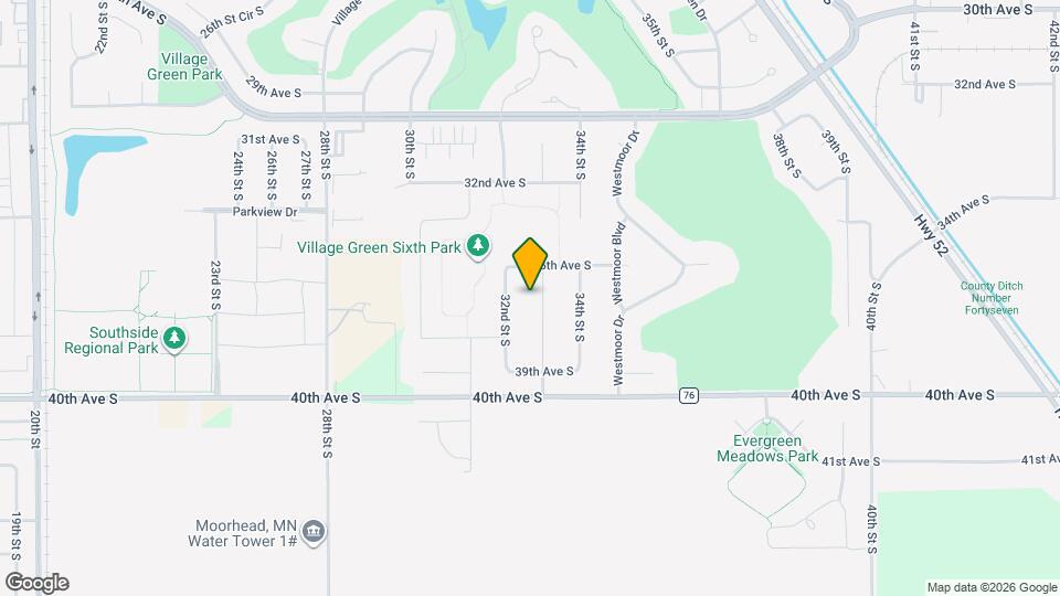 3633 33rd St S Map and Location Details