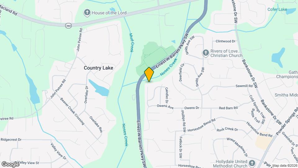 2804 Candler Run Map and Location Details