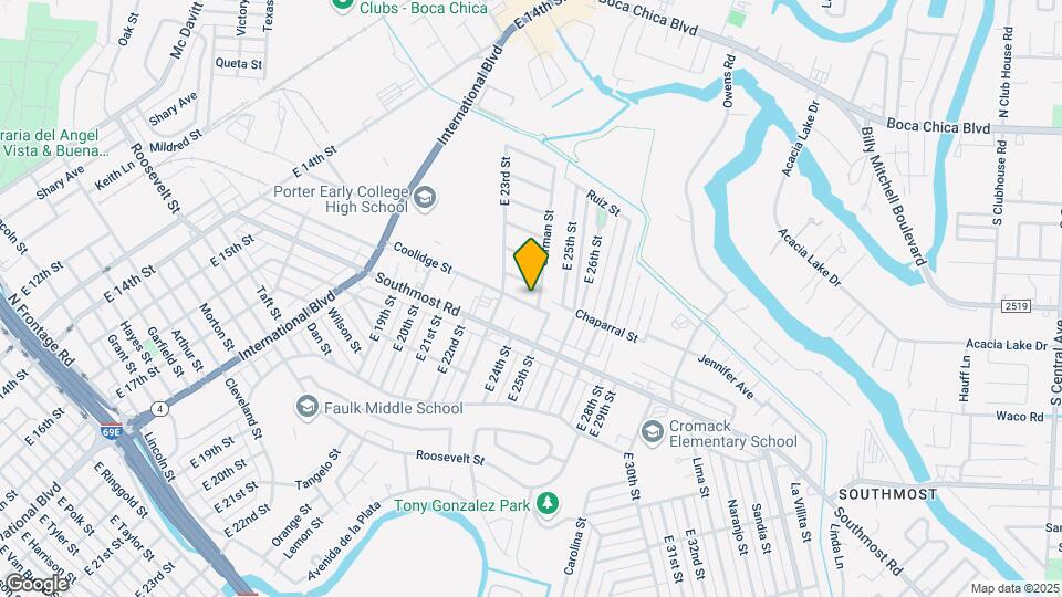 2369 Coolidge St Mapa y Detalles de la Ubicación