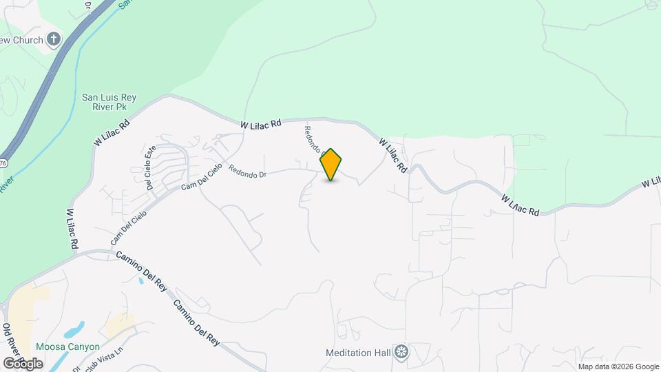 5935 Redondo Dr Map and Location Details