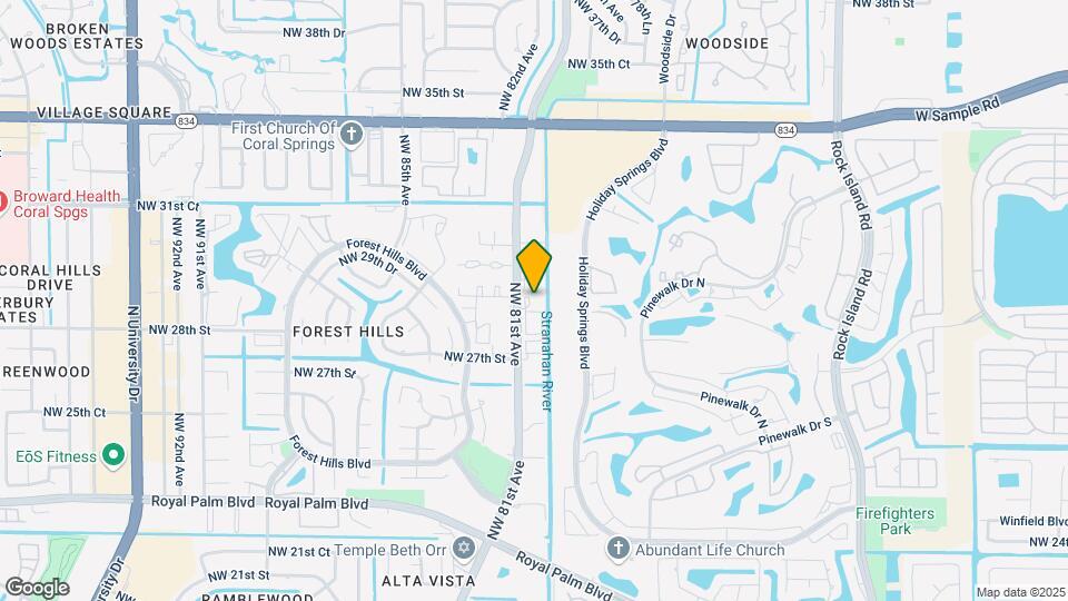 2901 Riverside Dr Map and Location Details