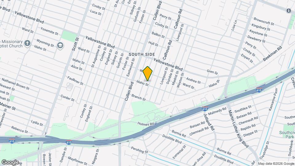 4611 Idaho St Map and Location Details