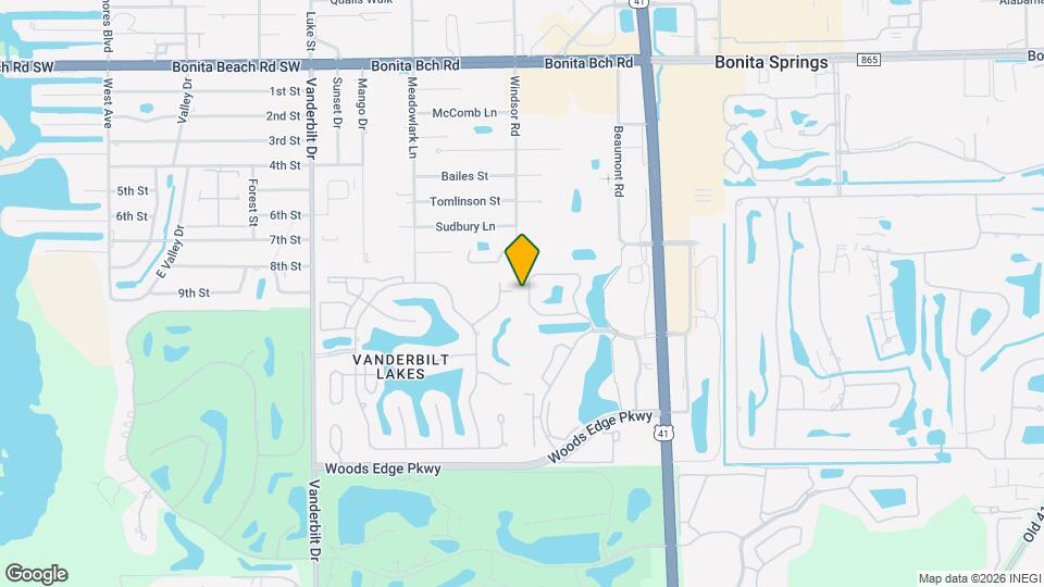 28327 Hidden Lake Dr Map and Location Details