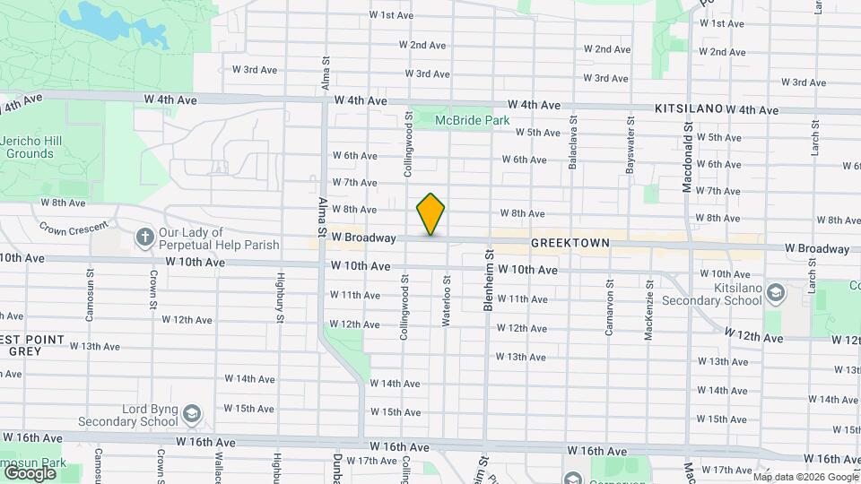 3440 W Broadway, Unit 126 Map and Location Details