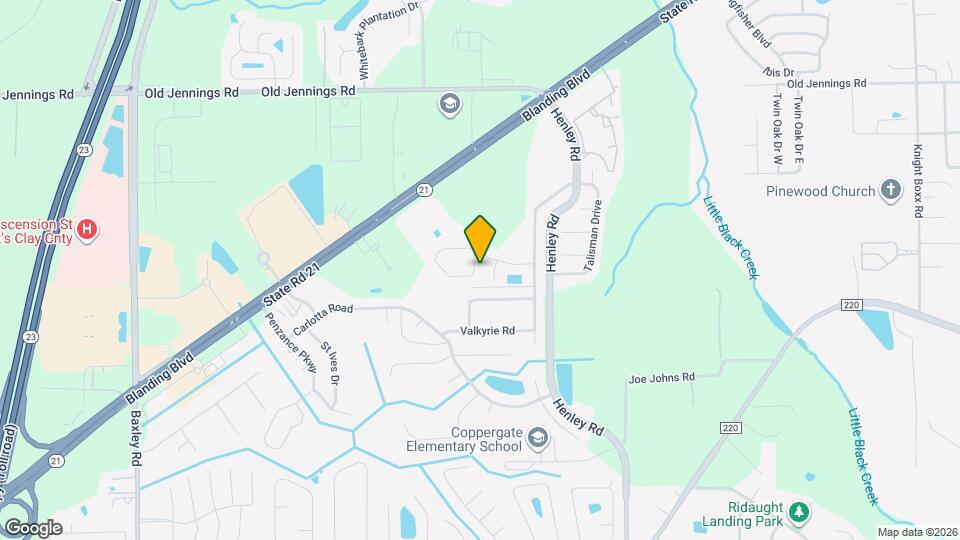 3624 Alec Dr Map and Location Details