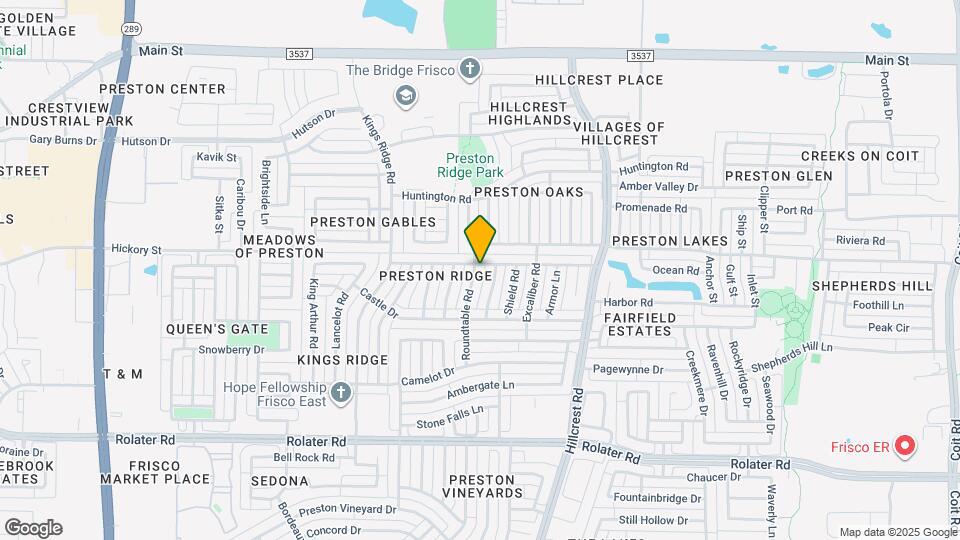 7992 Roundtable Rd Map and Location Details
