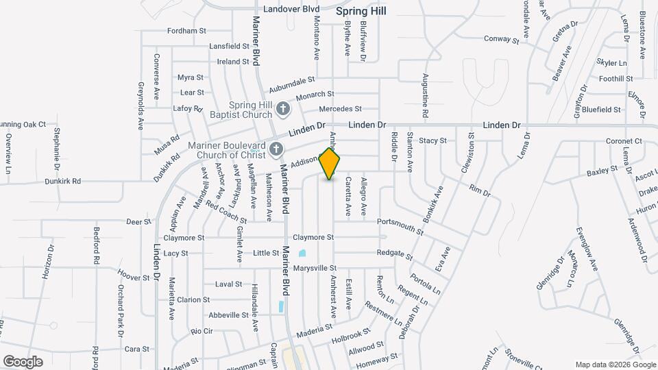 2483 Amherst Ave Mapa y Detalles de la Ubicación