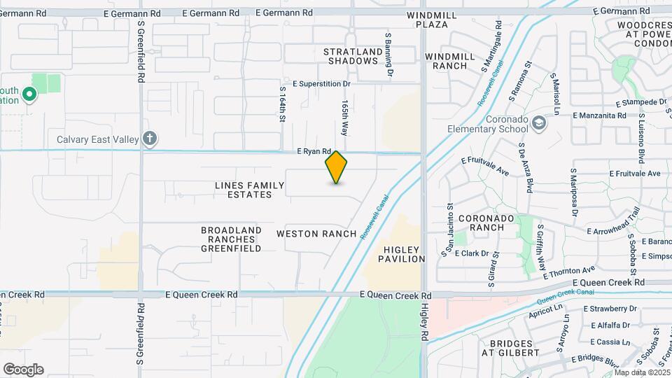2950 E Latham Way Map and Location Details