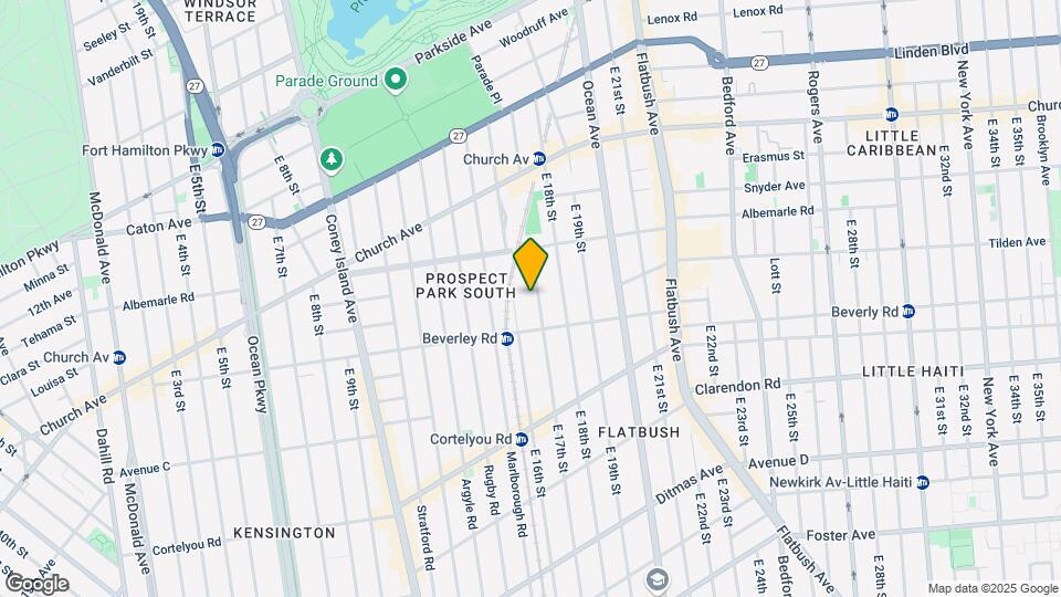 222 E 17th St Mapa y Detalles de la Ubicación