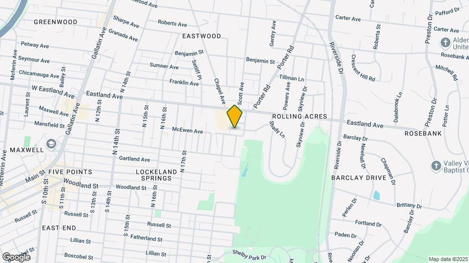 1813 McEwen Ave Map and Location Details