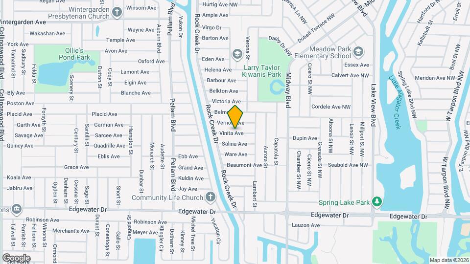 1148 Vinita Ave Map and Location Details