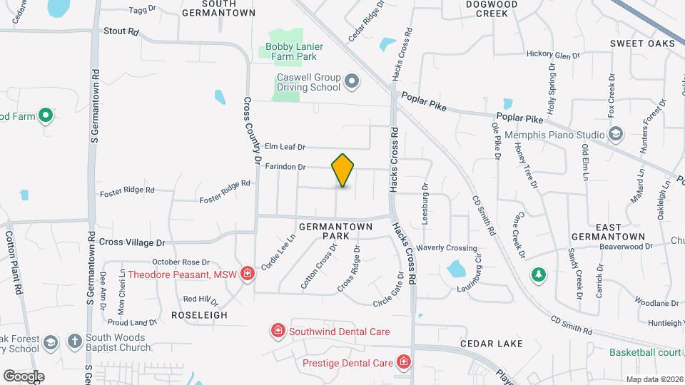 2904 Billy Cross Dr Map and Location Details