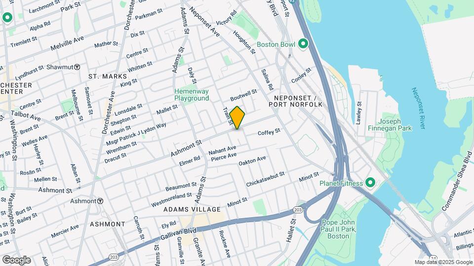 527 Ashmont St Map and Location Details