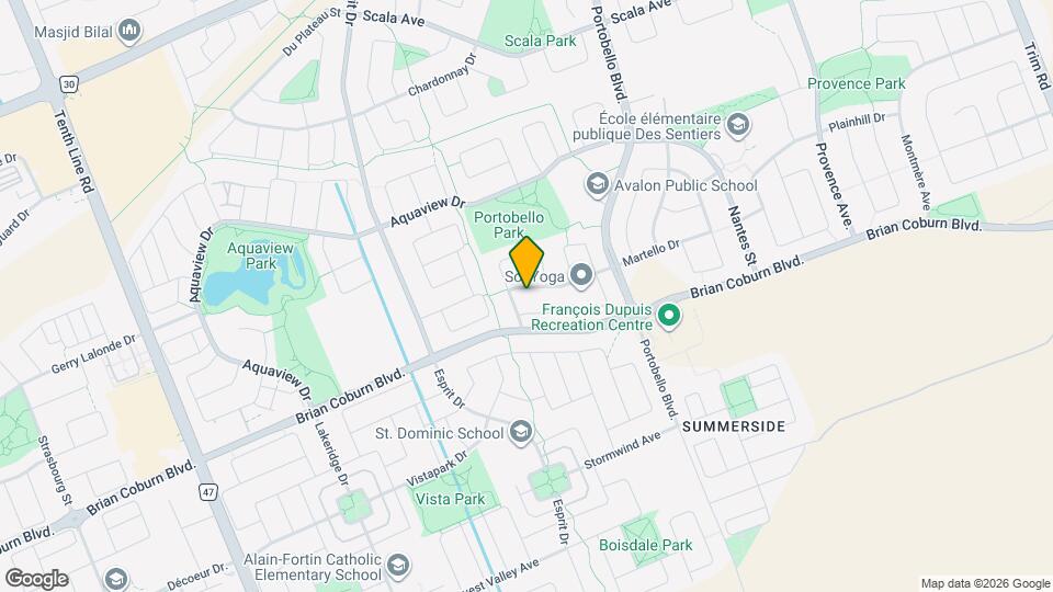 1001 Capreol St Map and Location Details