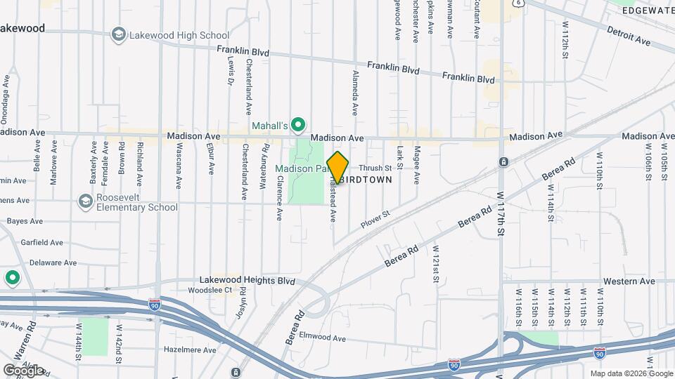 2081 Halstead Ave Map and Location Details