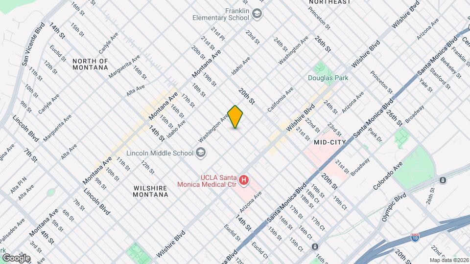 1046 18th St Map and Location Details