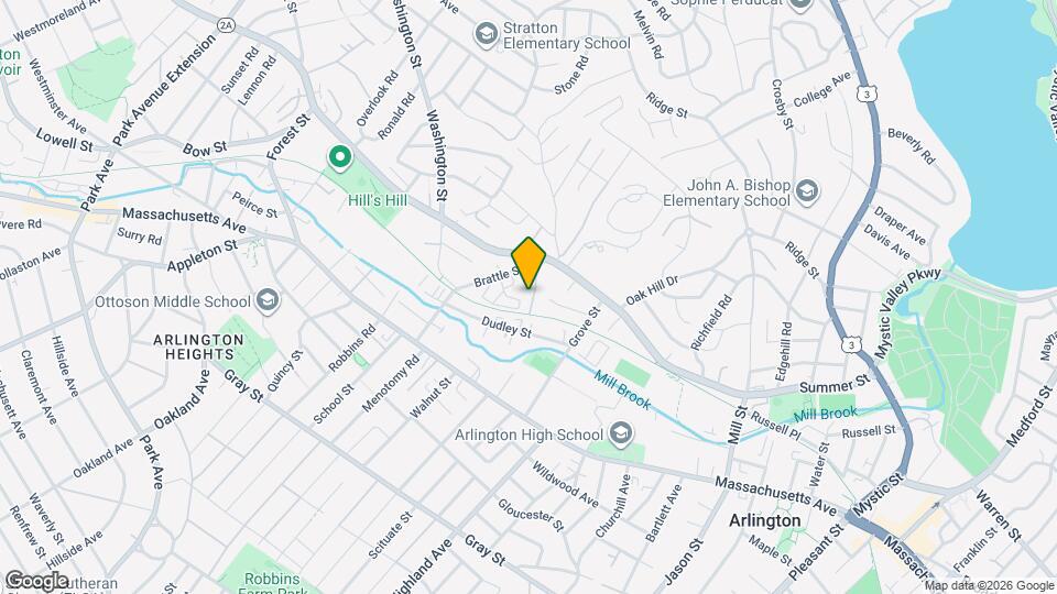 15 Brattle Pl, Unit 6 Mapa y Detalles de la Ubicación