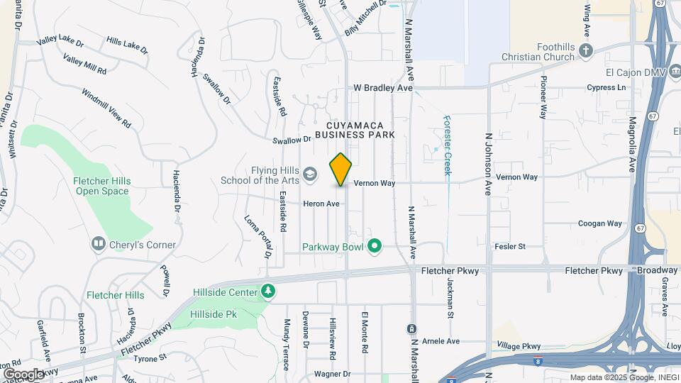 1204-1212 Cuyamaca St Map and Location Details