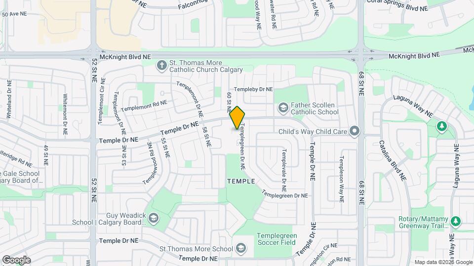 Temple Green Map and Location Details