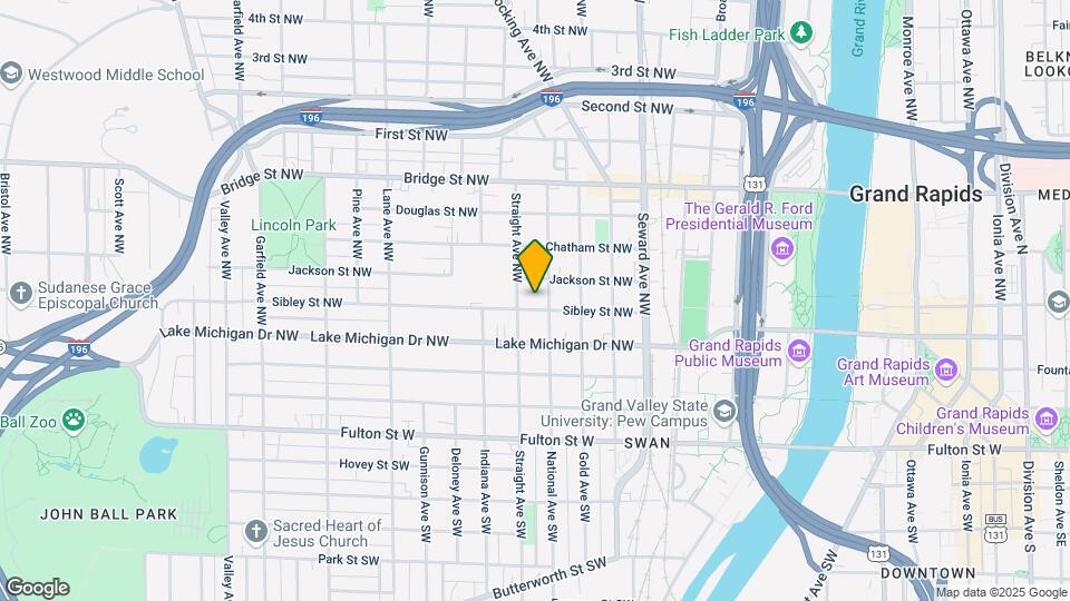 743 Sibley St NW Map and Location Details