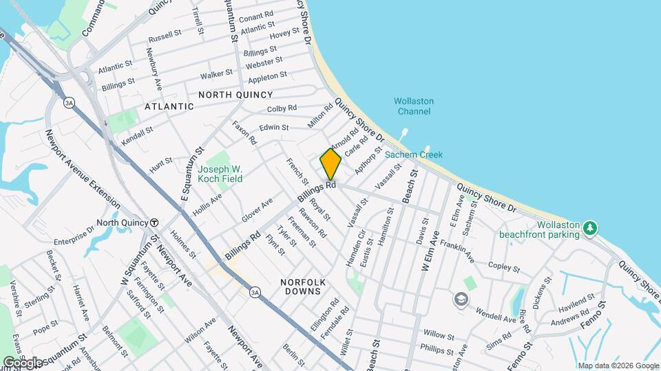 213 Billings Rd, Unit 2 Mapa y Detalles de la Ubicación