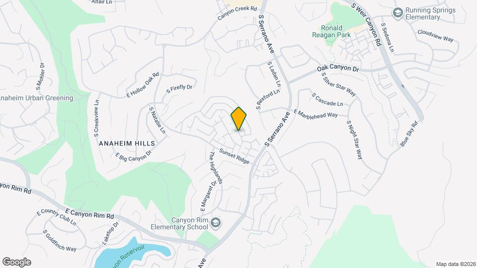 7928 E Horizon View Dr Map and Location Details