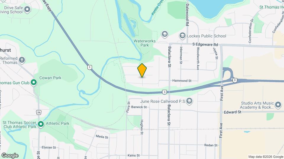 Cute 2 Bdrm * St Thomas * For Rent * Garage * Yard - AVAILABLE June 1 Map and Location Details