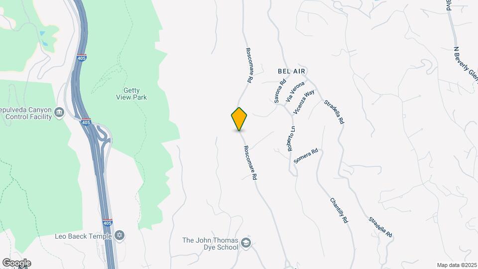 1441 Roscomare Rd Map and Location Details