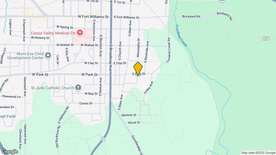 402 Wetumpka St Map and Location Details