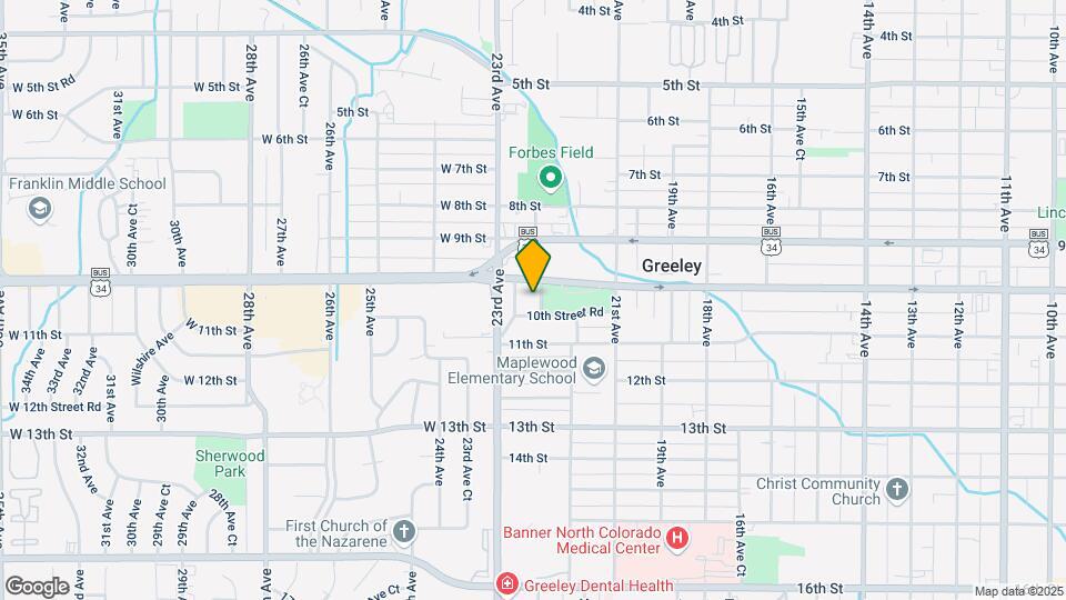 1011 22nd Ave Map and Location Details