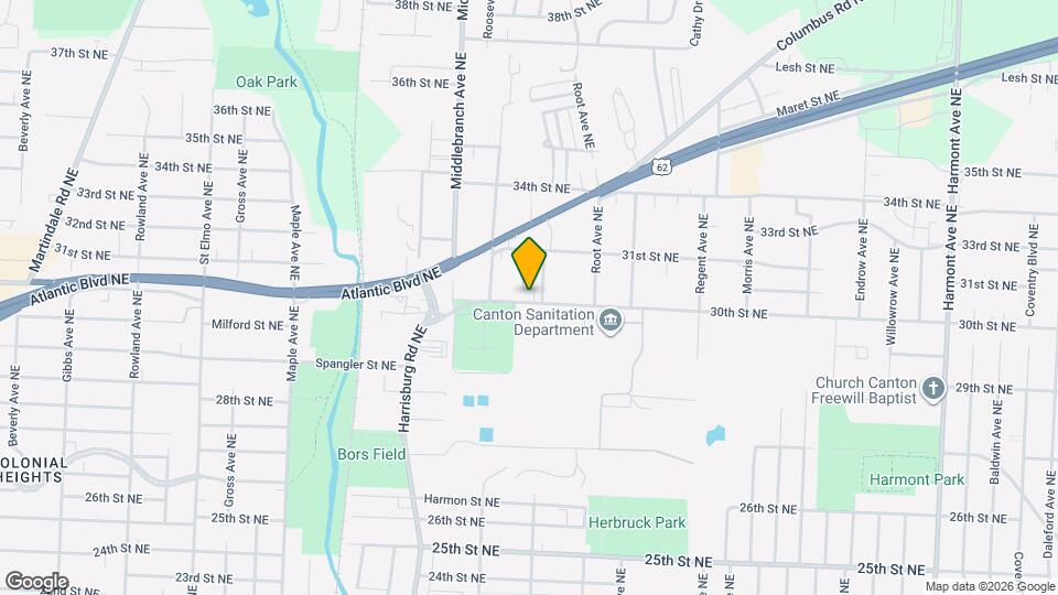 3003 Dennis Ct NE Map and Location Details