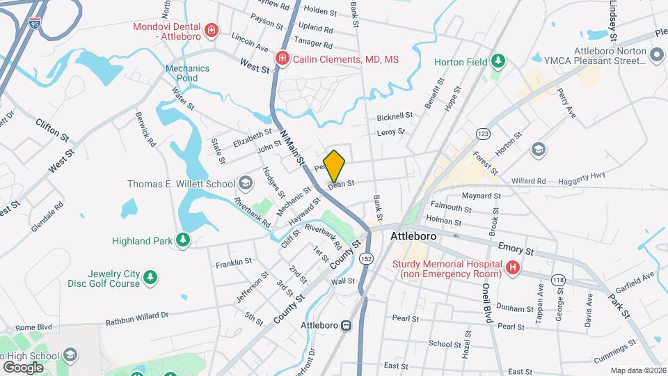 13 Dean St, Unit Apt.2 Map and Location Details