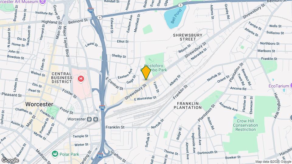156 Shrewsbury St Map and Location Details