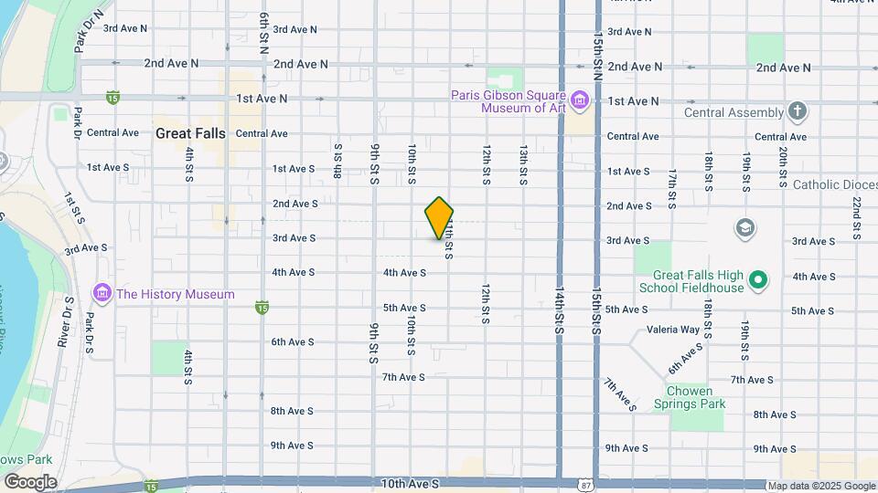 1022 3rd Ave S Mapa y Detalles de la Ubicación