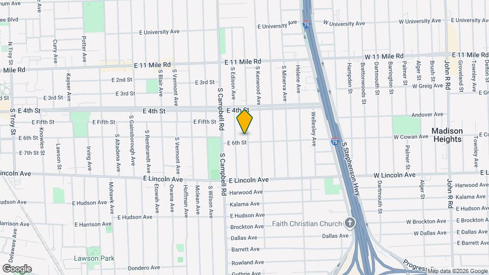 524 S Dorchester Ave, Unit 1 Map and Location Details