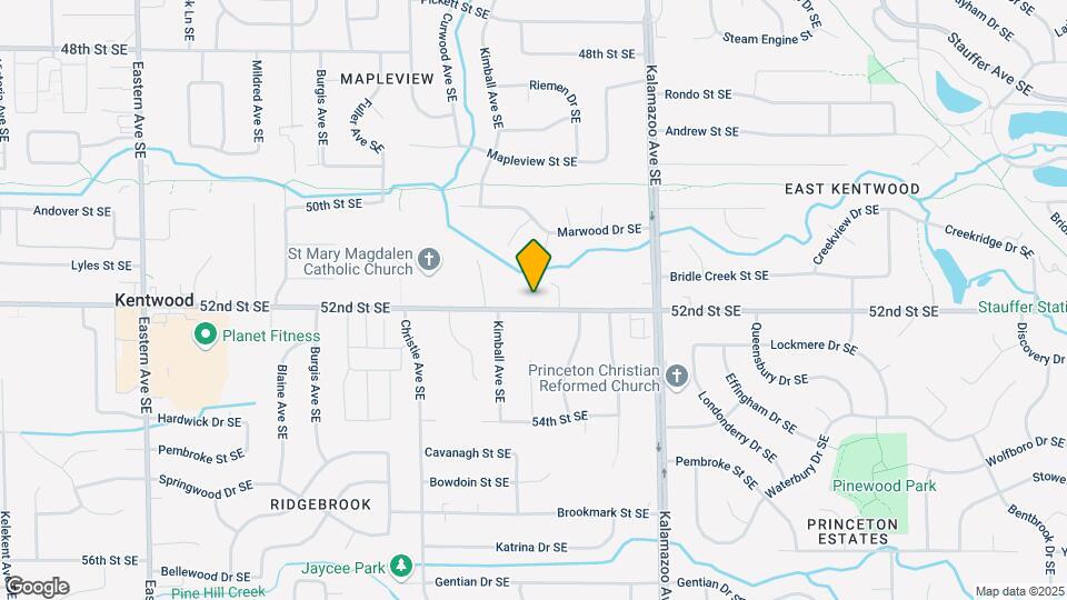 1411 52nd St SE Map and Location Details