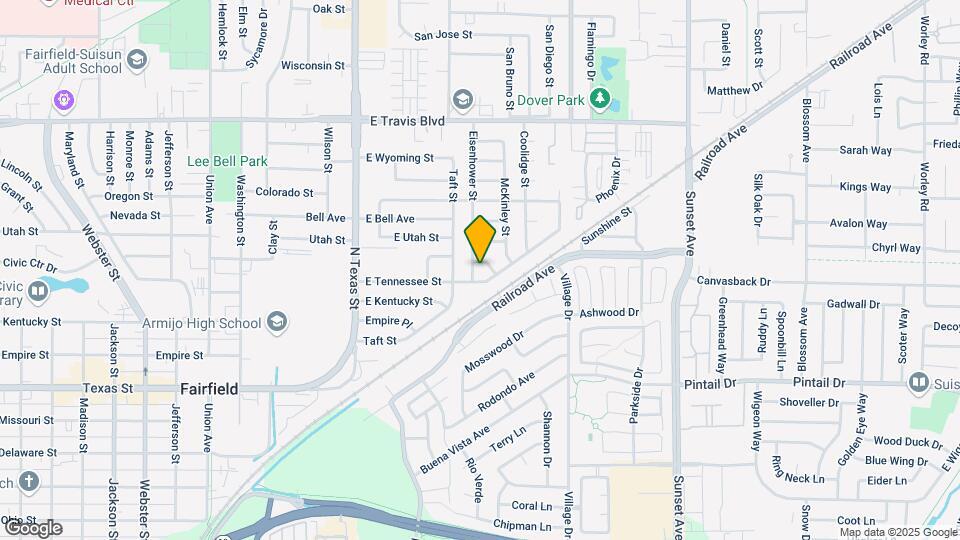 1006 Eisenhower St Map and Location Details