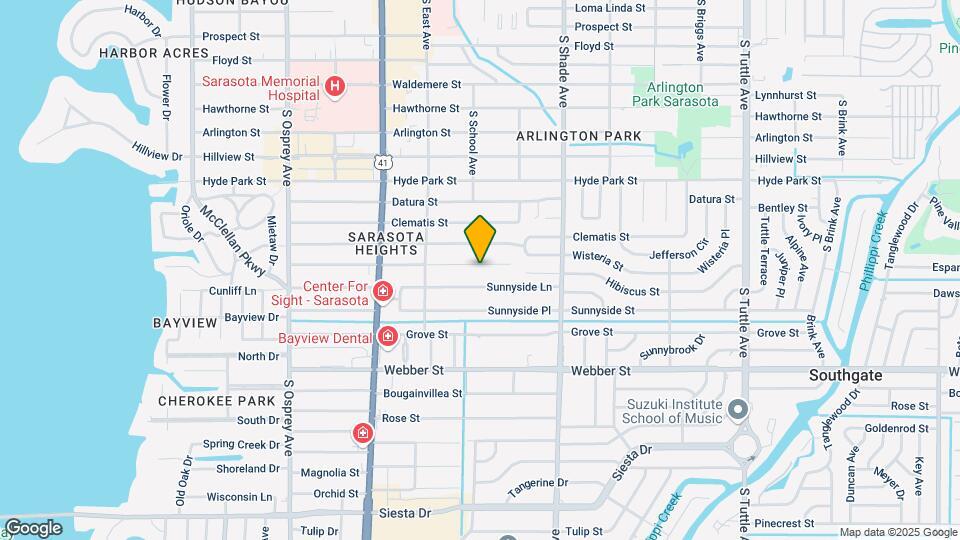 2216 Hibiscus St, Unit 2216 Map and Location Details